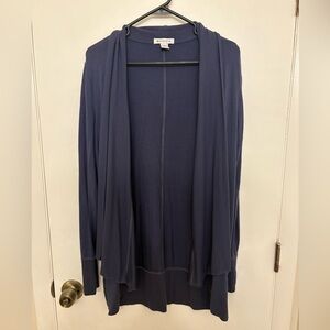 Athleta Pranayama Wrap open-front cardigan in blue Women’s size small